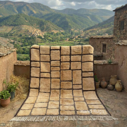 Handmade Beni Rugs – Authentic Moroccan Wool Berber Carpet, Beni Ourain Style Rug